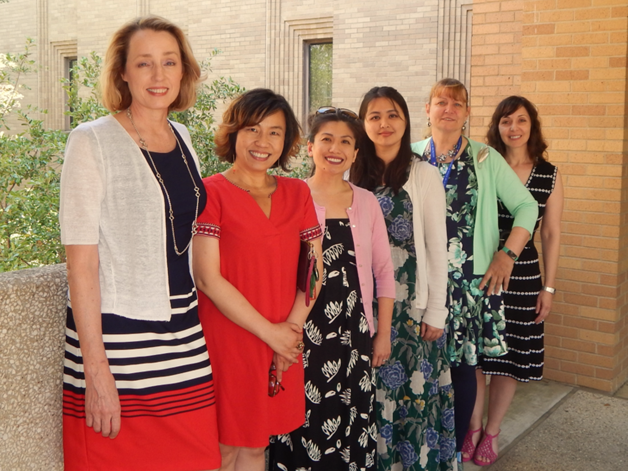 Group of faculty posing